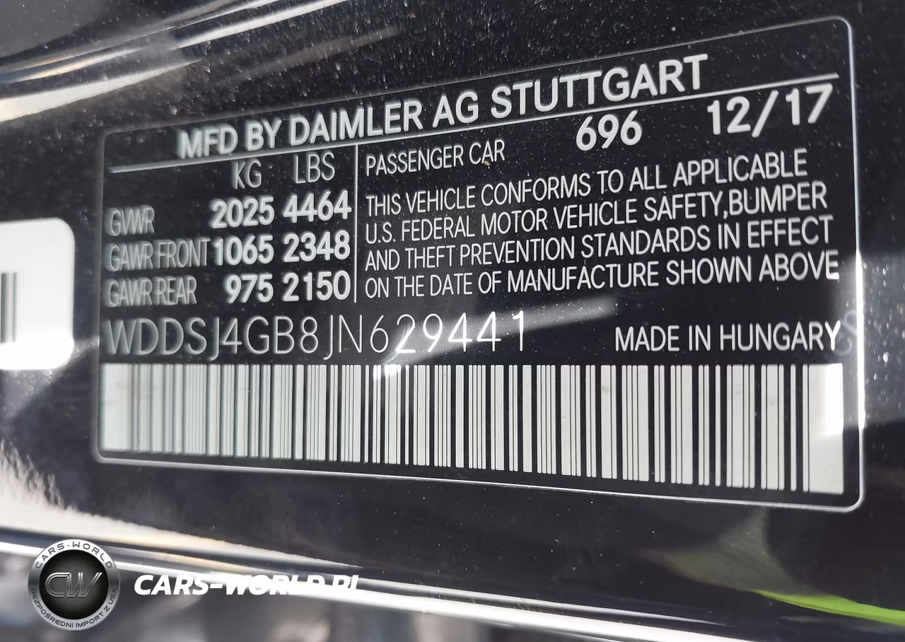2018 MERCEDES-BENZ CLA 250 4M 4MATIC VIN:WDDSJ4GB8JN629441 - 9