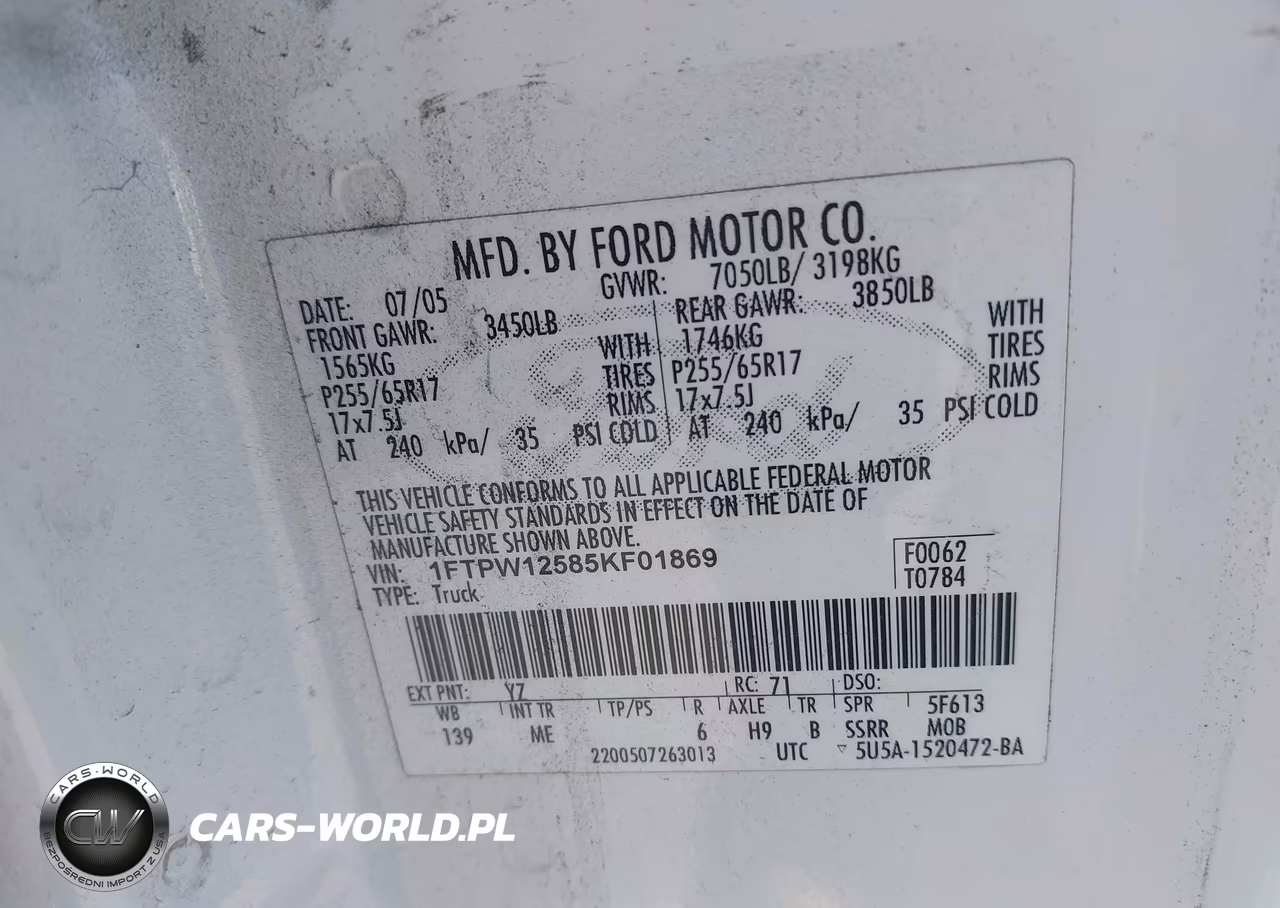 2008 Ford F-150 Xlt VIN:1FTRW12W18FB86735 - 9