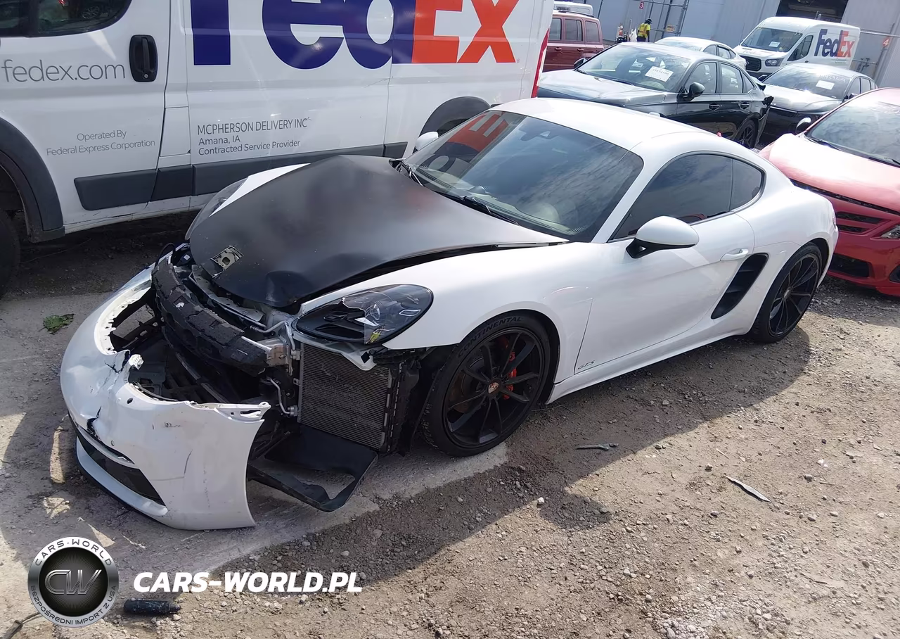 2019 Porsche 718 Cayman Gts VIN:WP0AB2A8XKS278359 - 2