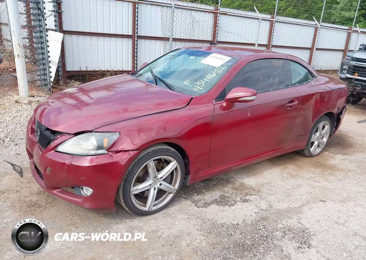2010 Lexus Is 350C VIN:JTHFE2C29A2501400 - 2