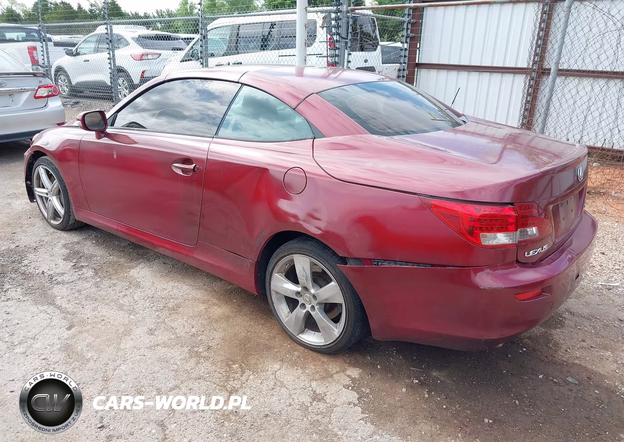2010 Lexus Is 350C VIN:JTHFE2C29A2501400 - 3