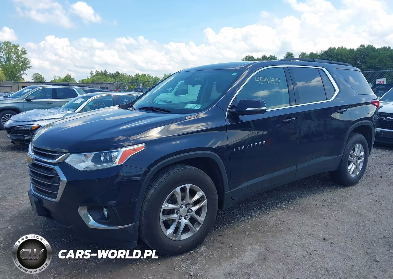 2020 Chevrolet Traverse Awd Lt Cloth VIN:1GNEVGKWXLJ114126 - 2