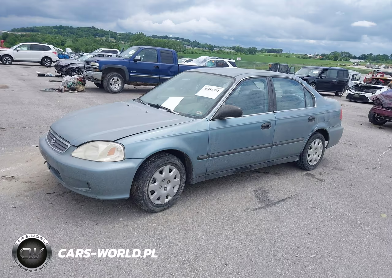 2000 Honda Civic Lx VIN:2HGEJ6674YH589914 - 2