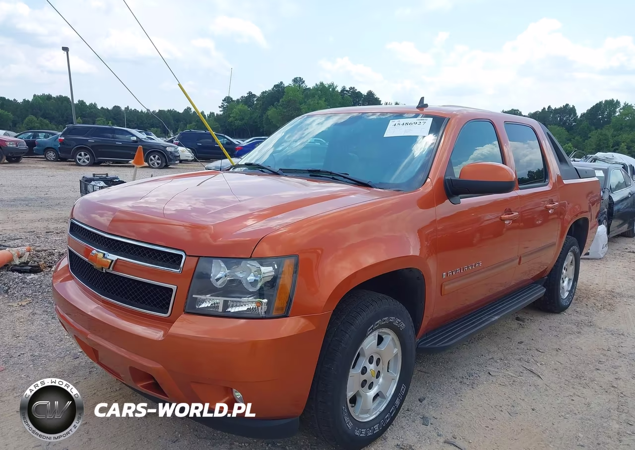 2007 Chevrolet Avalanche 1500 Lt VIN:3GNFK12397G191450 - 2