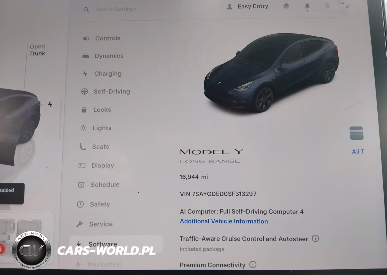 2025 Tesla Model Y Long Range Dual Motor Rear-Wheel Drive VIN:7SAYGDED0SF313297 - 7