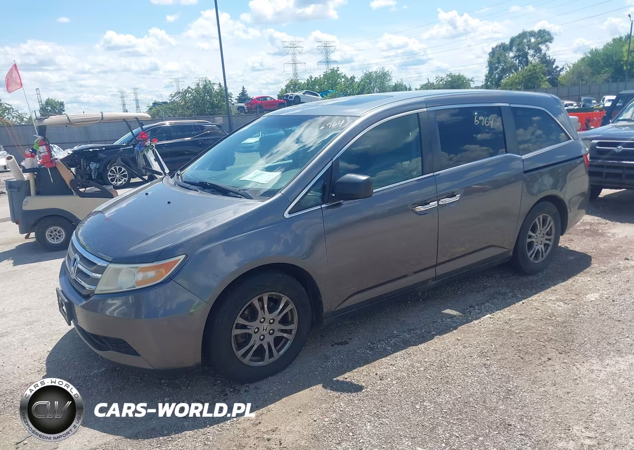 2011 Honda Odyssey Ex-L VIN:5FNRL5H62BB060953 - 2
