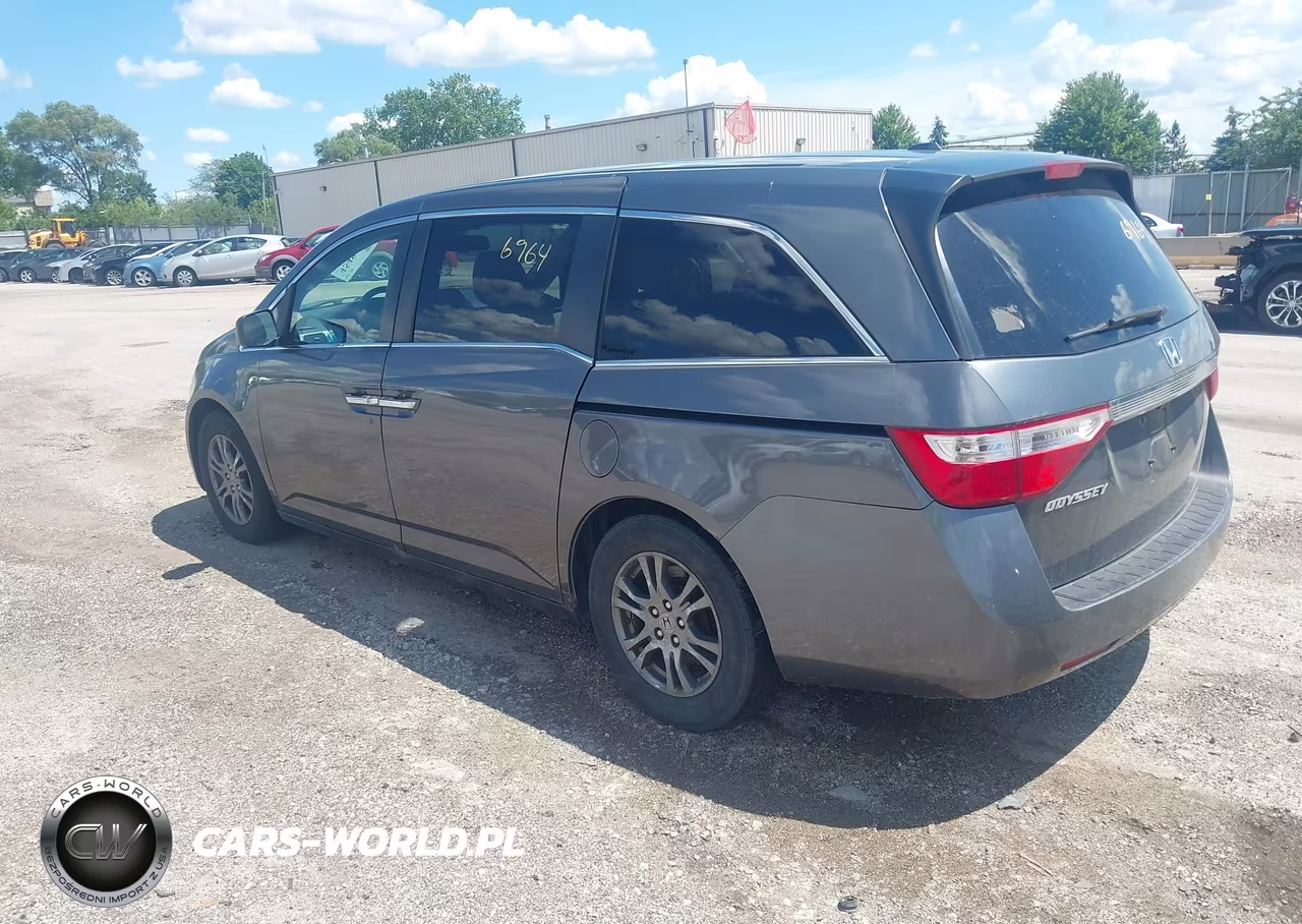 2011 Honda Odyssey Ex-L VIN:5FNRL5H62BB060953 - 3