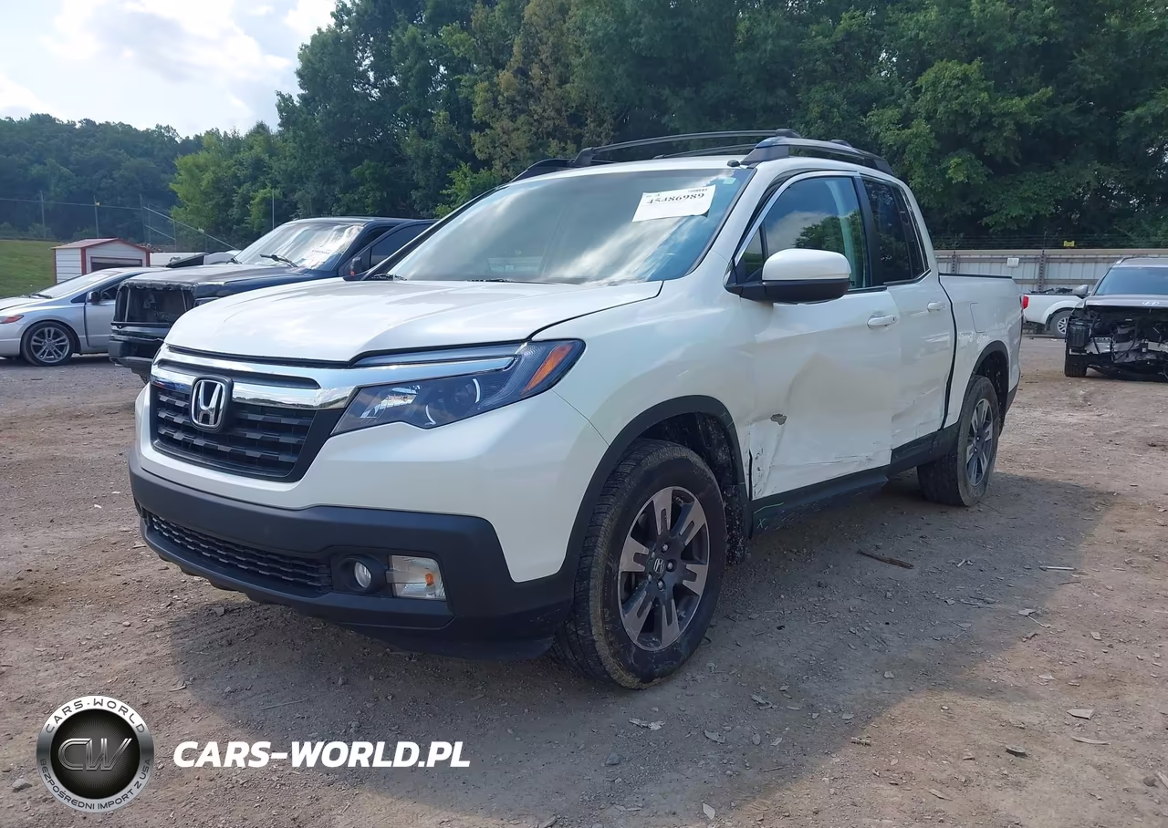 2017 Honda Ridgeline Rtl VIN:5FPYK3F54HB036859 - 2