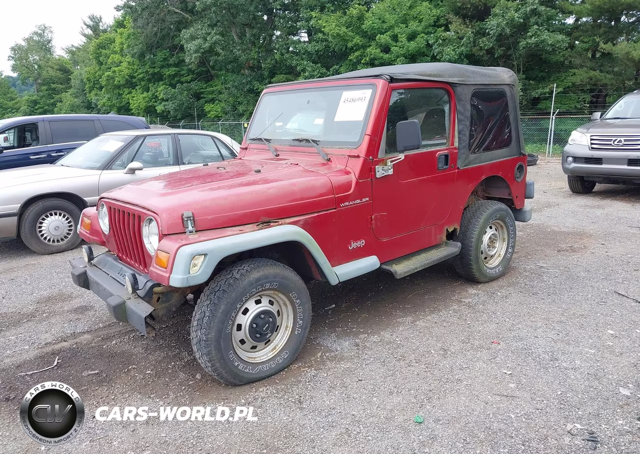 1999 Jeep Wrangler Se VIN:1J4FY29P1XP447026 - 2