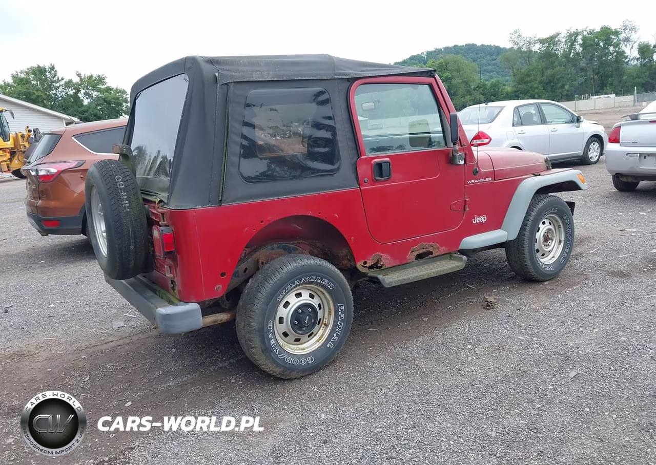 1999 Jeep Wrangler Se VIN:1J4FY29P1XP447026 - 4