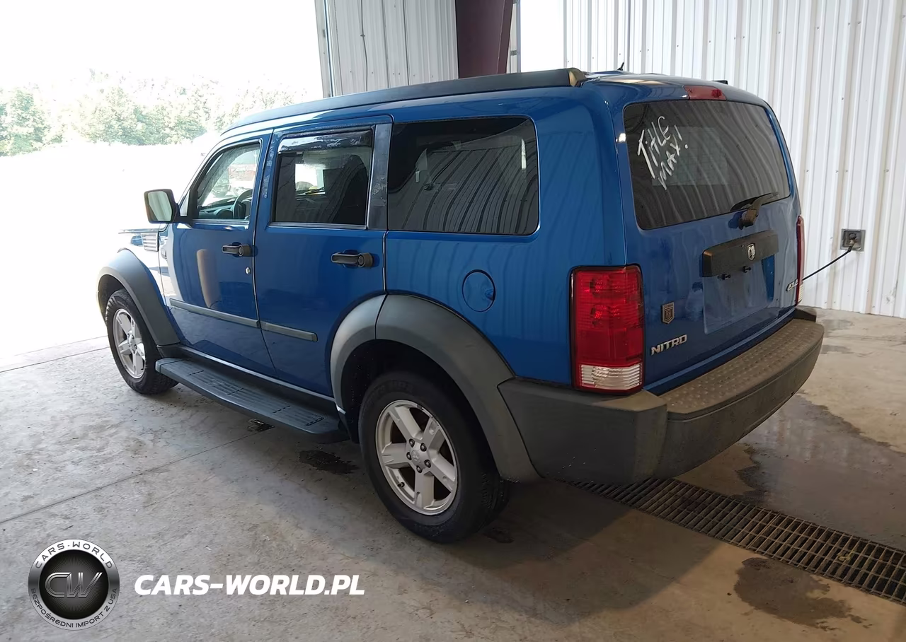 2007 Dodge Nitro Sxt VIN:1D8GU28K97W706946 - 3