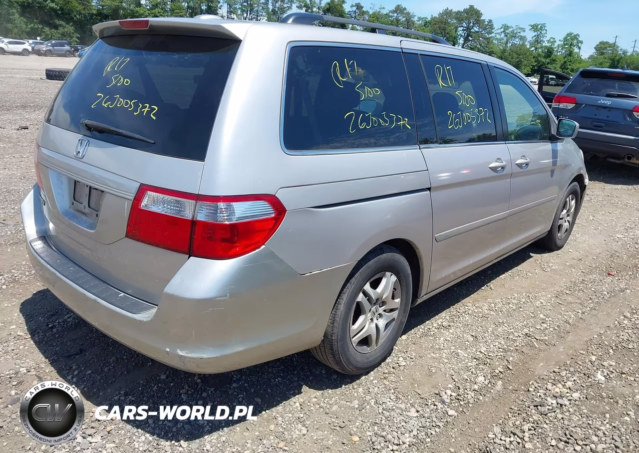 2006 Honda Odyssey Ex-L VIN:5FNRL38736B457221 - 4