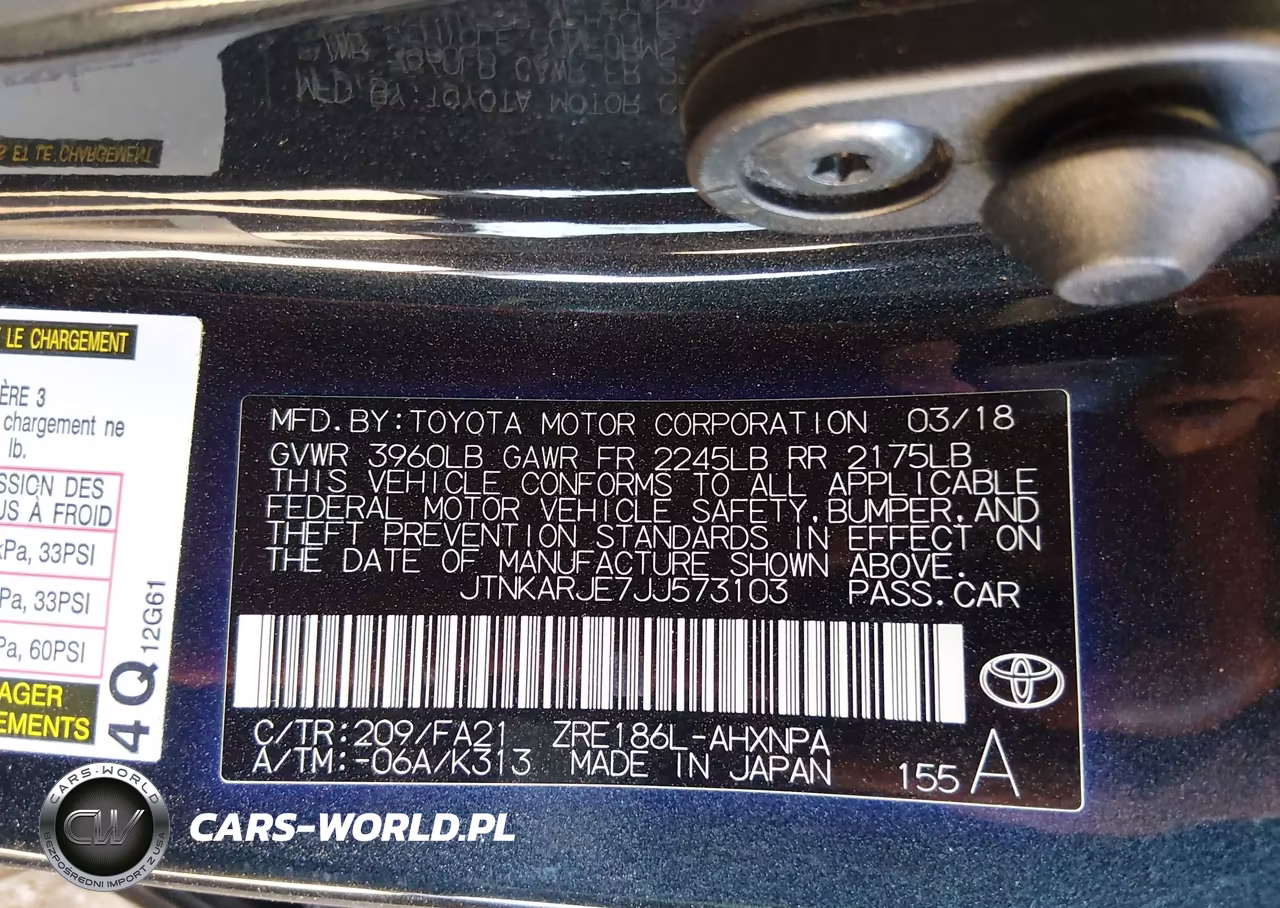 2018 Toyota Corolla Im VIN:JTNKARJE7JJ573103 - 9