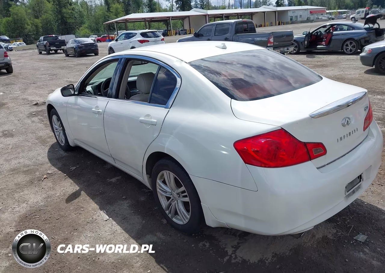2011 Infiniti G25X VIN:JN1DV6AR6BM652168 - 3