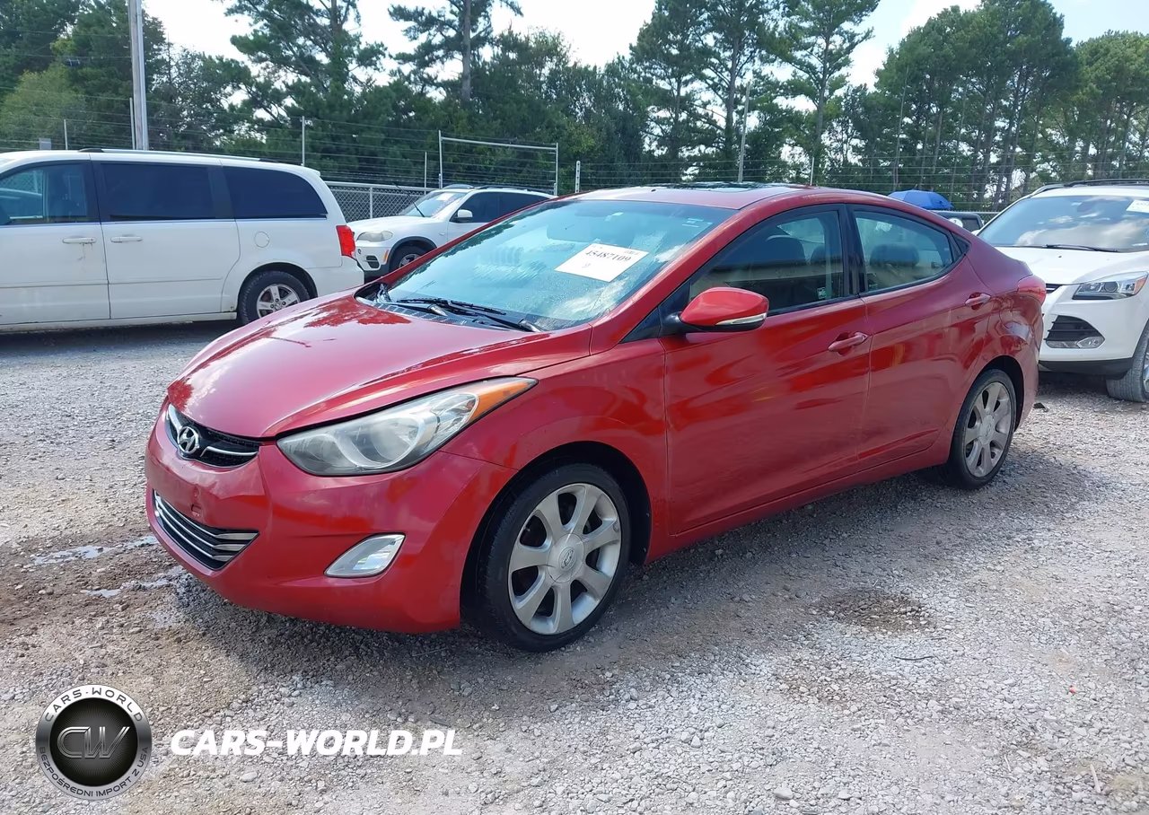 2011 Hyundai Elantra Limited (Ulsan Plant) VIN:KMHDH4AE1BU108601 - 2