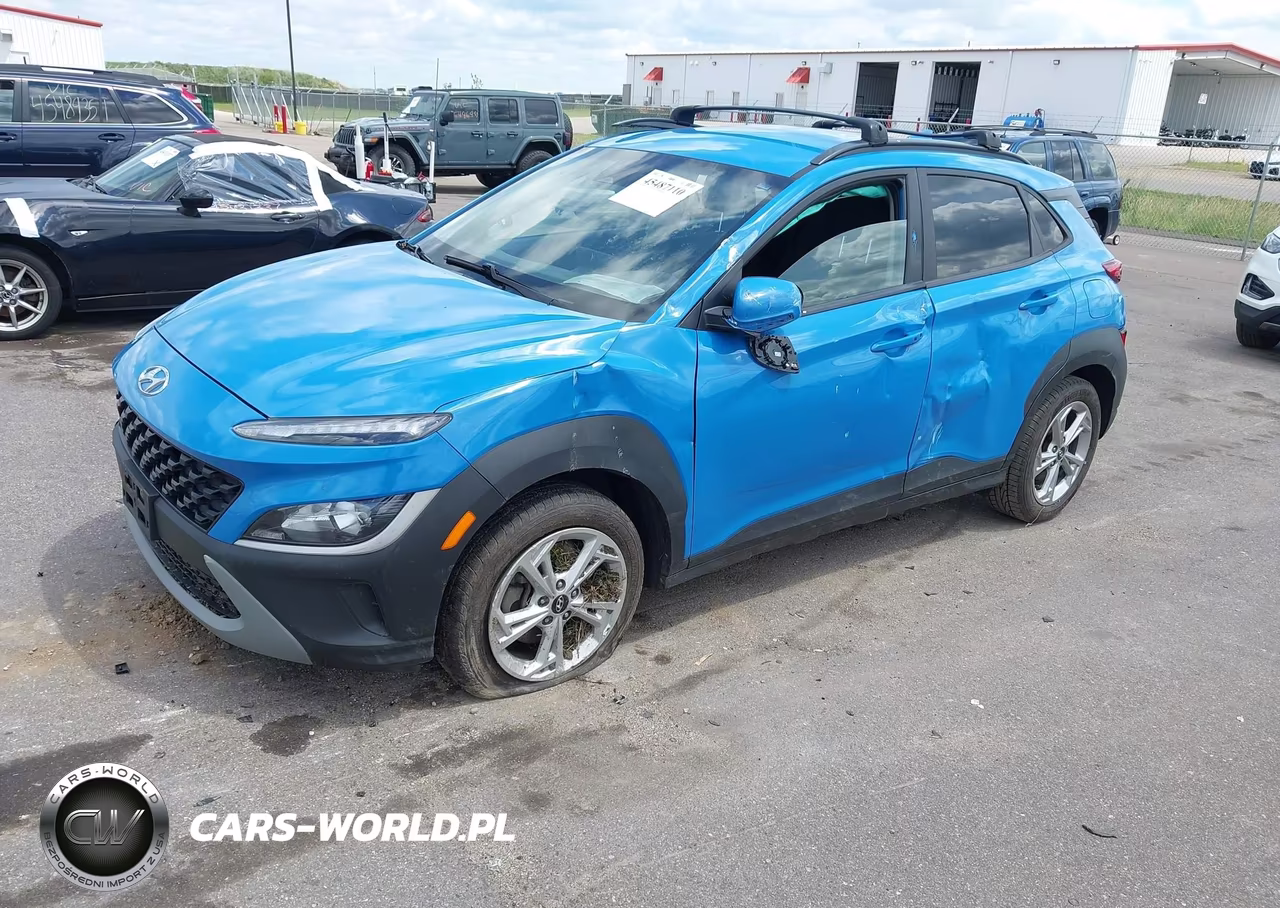 2022 Hyundai Kona Sel VIN:KM8K6CAB3NU805009 - 2