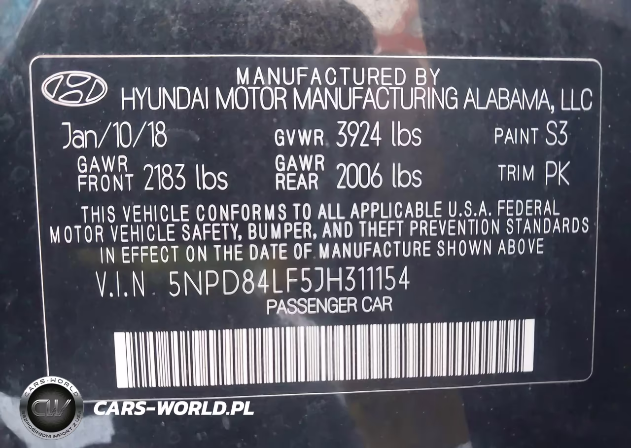 2018 Hyundai Elantra Sel VIN:5NPD84LF5JH311154 - 9