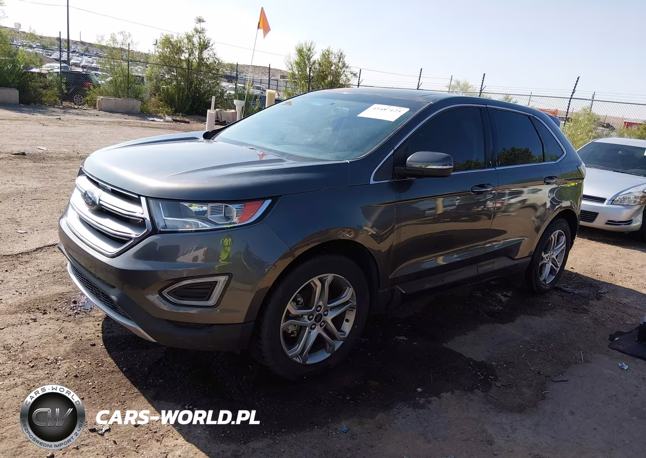 2017 Ford Edge Titanium VIN:2FMPK3K91HBB28663 - 2