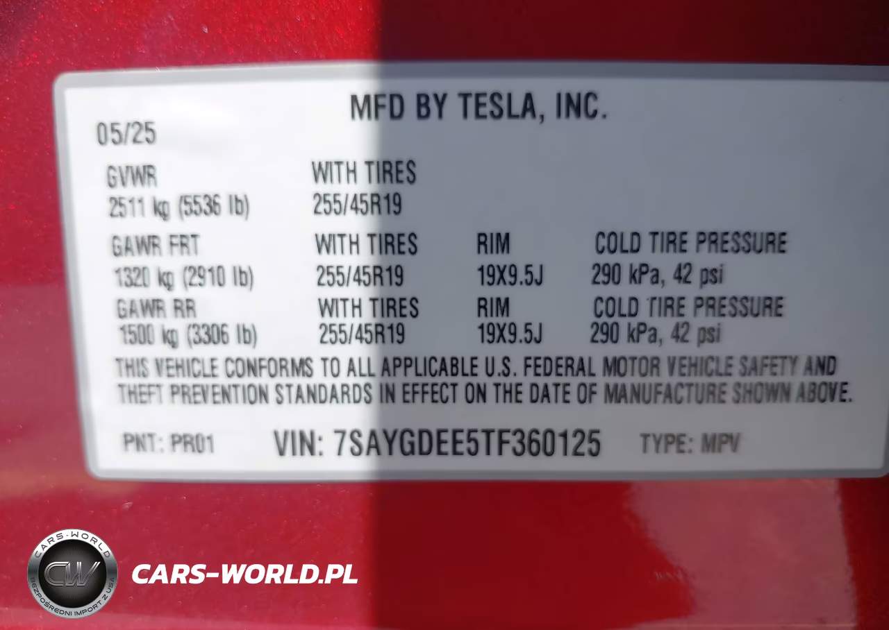 2026 Tesla Model Y All-Wheel Drive-Long Range Launch Series-Premium All-Wheel Drive VIN:7SAYGDEE5TF360125 - 9