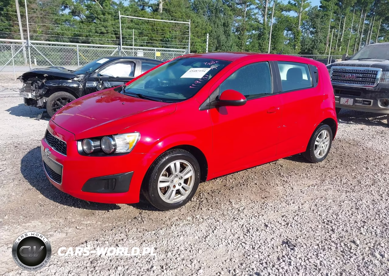 2012 Chevrolet Sonic 2Ls VIN:1G1JA6SH9C4119131 - 2