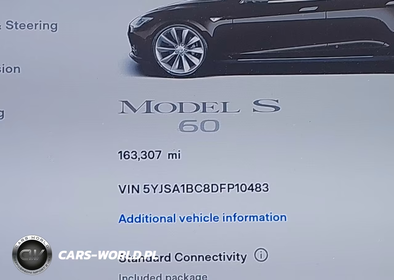 2013 Tesla Model S VIN:5YJSA1BC8DFP10483 - 14
