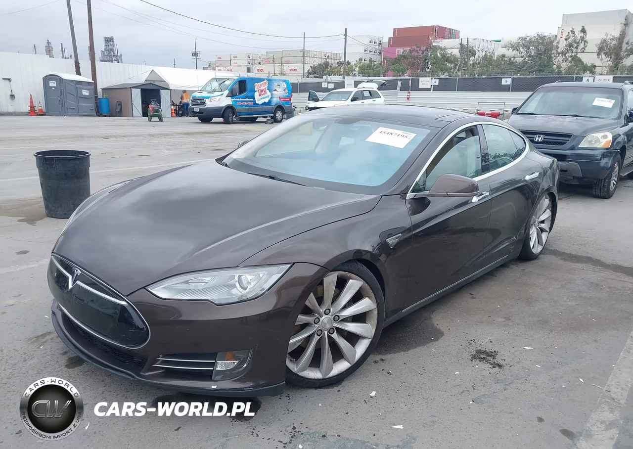 2013 Tesla Model S VIN:5YJSA1BC8DFP10483 - 2