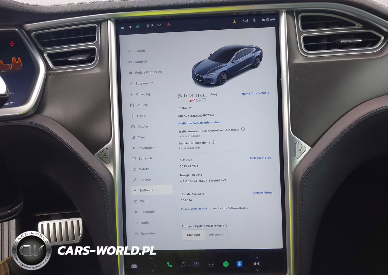 2013 Tesla Model S Performance VIN:5YJSA1CPXDFP17341 - 17