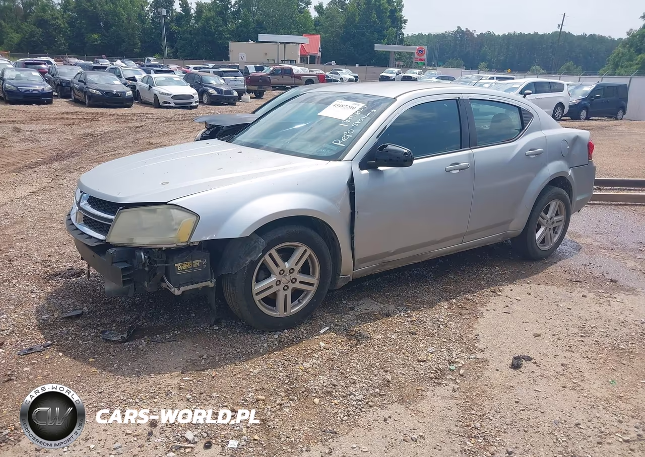 2012 Dodge Avenger Sxt VIN:1C3CDZCB5CN182809 - 2