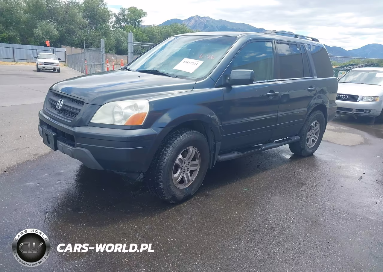 2003 Honda Pilot Ex-L VIN:2HKYF18593H558444 - 2