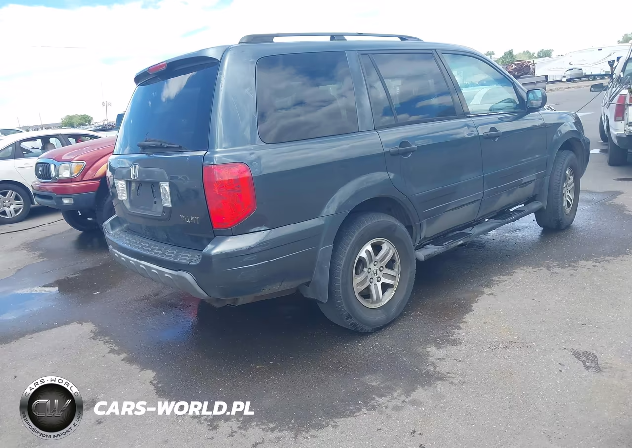 2003 Honda Pilot Ex-L VIN:2HKYF18593H558444 - 4