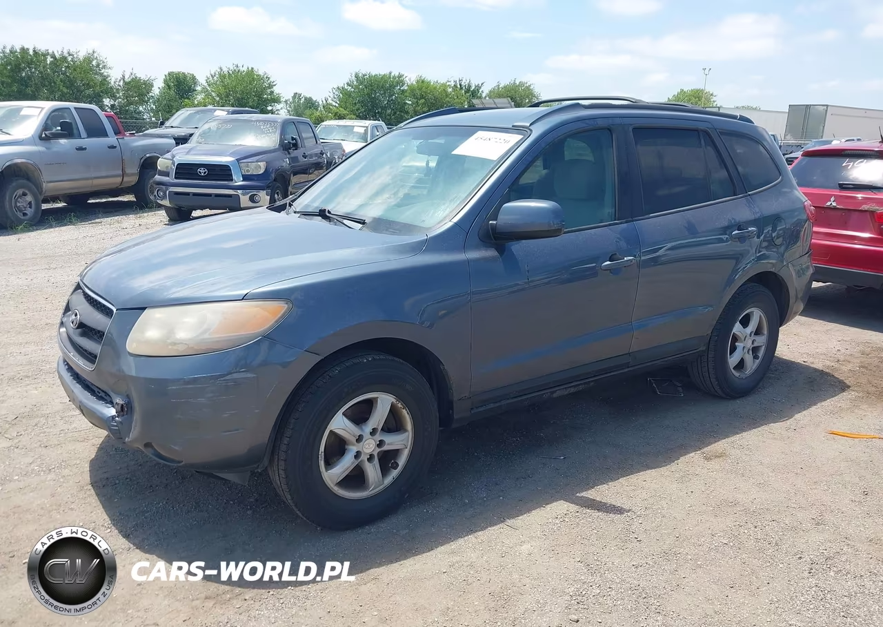2007 Hyundai Santa Fe Gls VIN:5NMSG13D27H123642 - 2