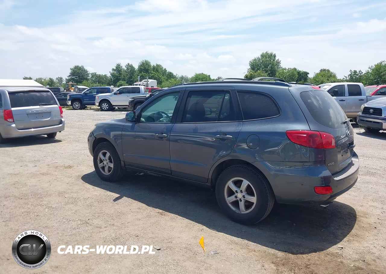2007 Hyundai Santa Fe Gls VIN:5NMSG13D27H123642 - 3