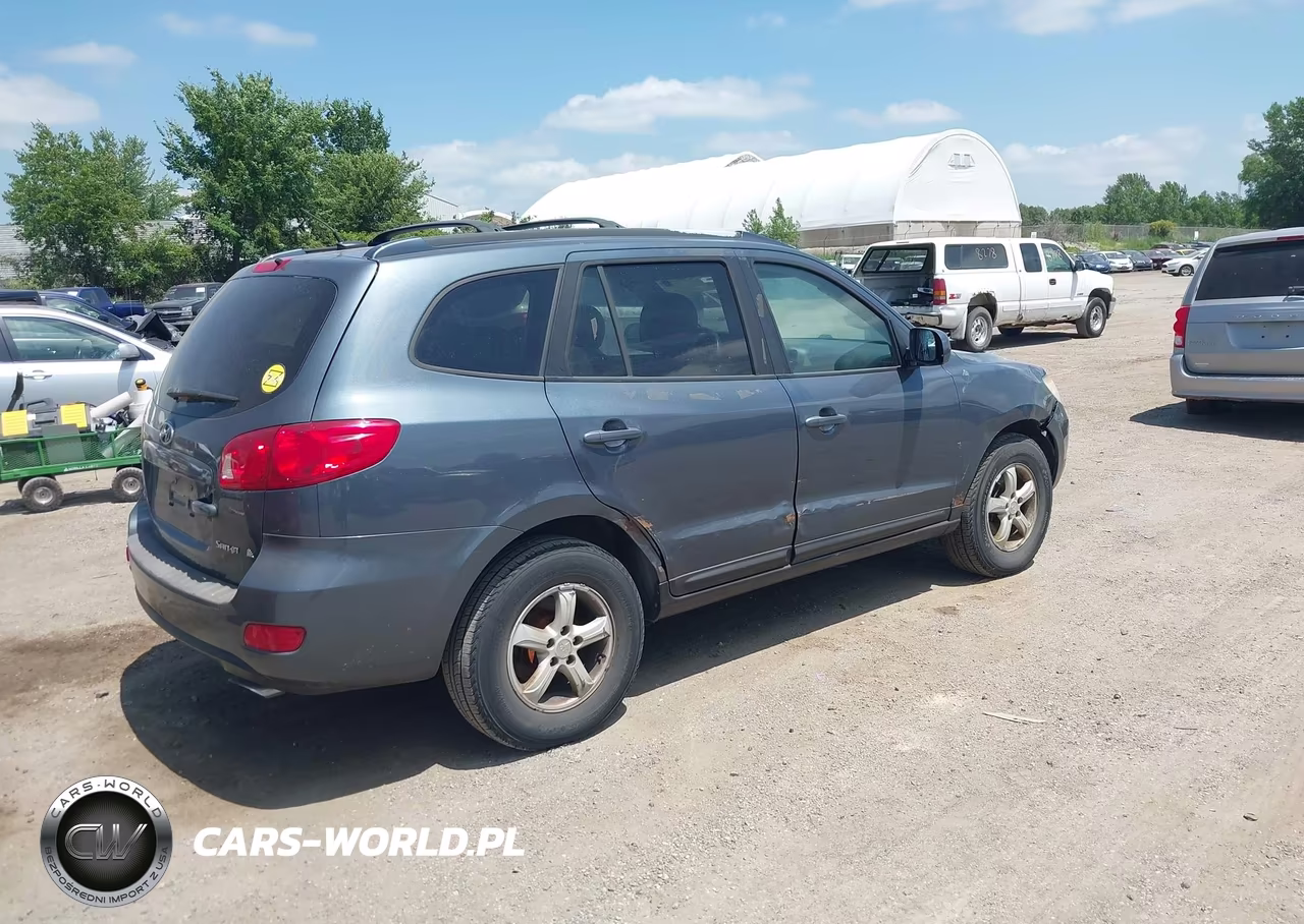 2007 Hyundai Santa Fe Gls VIN:5NMSG13D27H123642 - 4