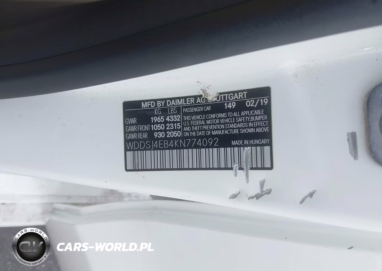 2019 Mercedes-Benz Cla 250 VIN:WDDSJ4EB4KN774092 - 9