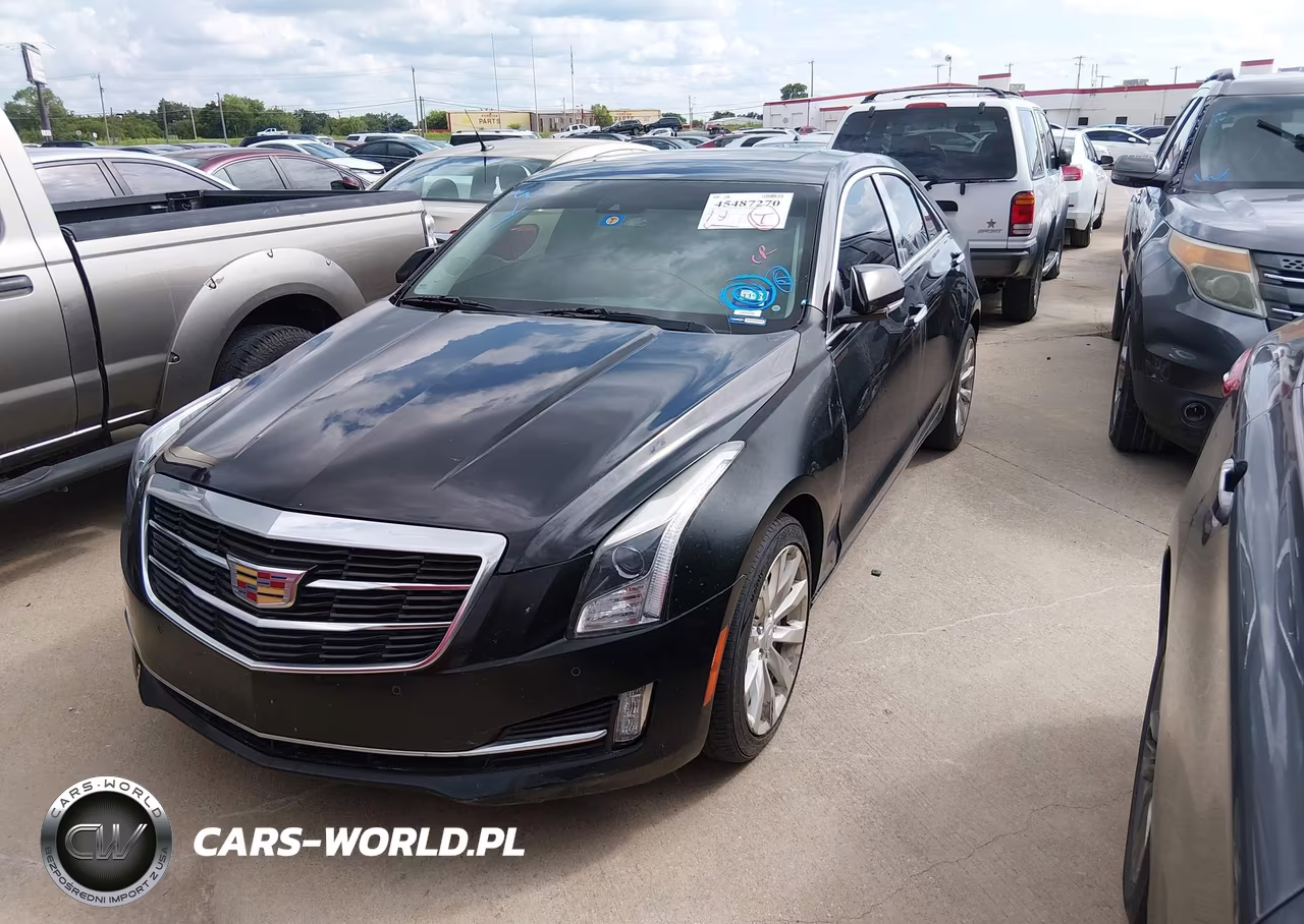 2018 Cadillac Ats Premium Luxury VIN:1G6AC5SS0J0167602 - 2