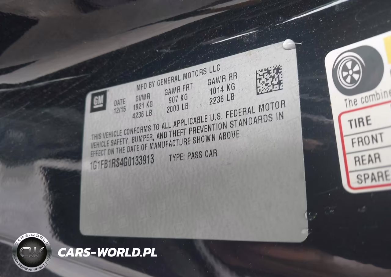 2016 Chevrolet Camaro 1Lt VIN:1G1FB1RS4G0133913 - 9