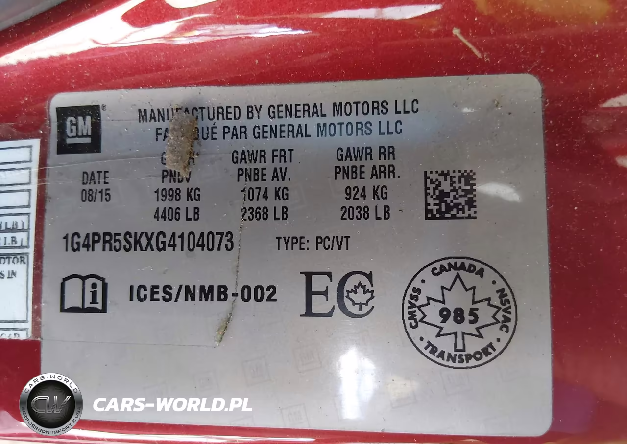 2016 Buick Verano VIN:1G4PR5SKXG4104073 - 9