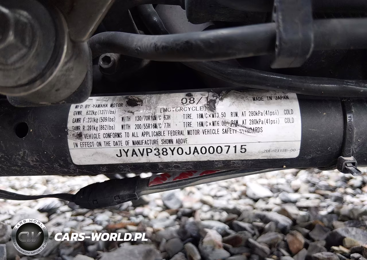 2018 Yamaha Xv1900 Fd VIN:JYAVP38Y0JA000715 - 10