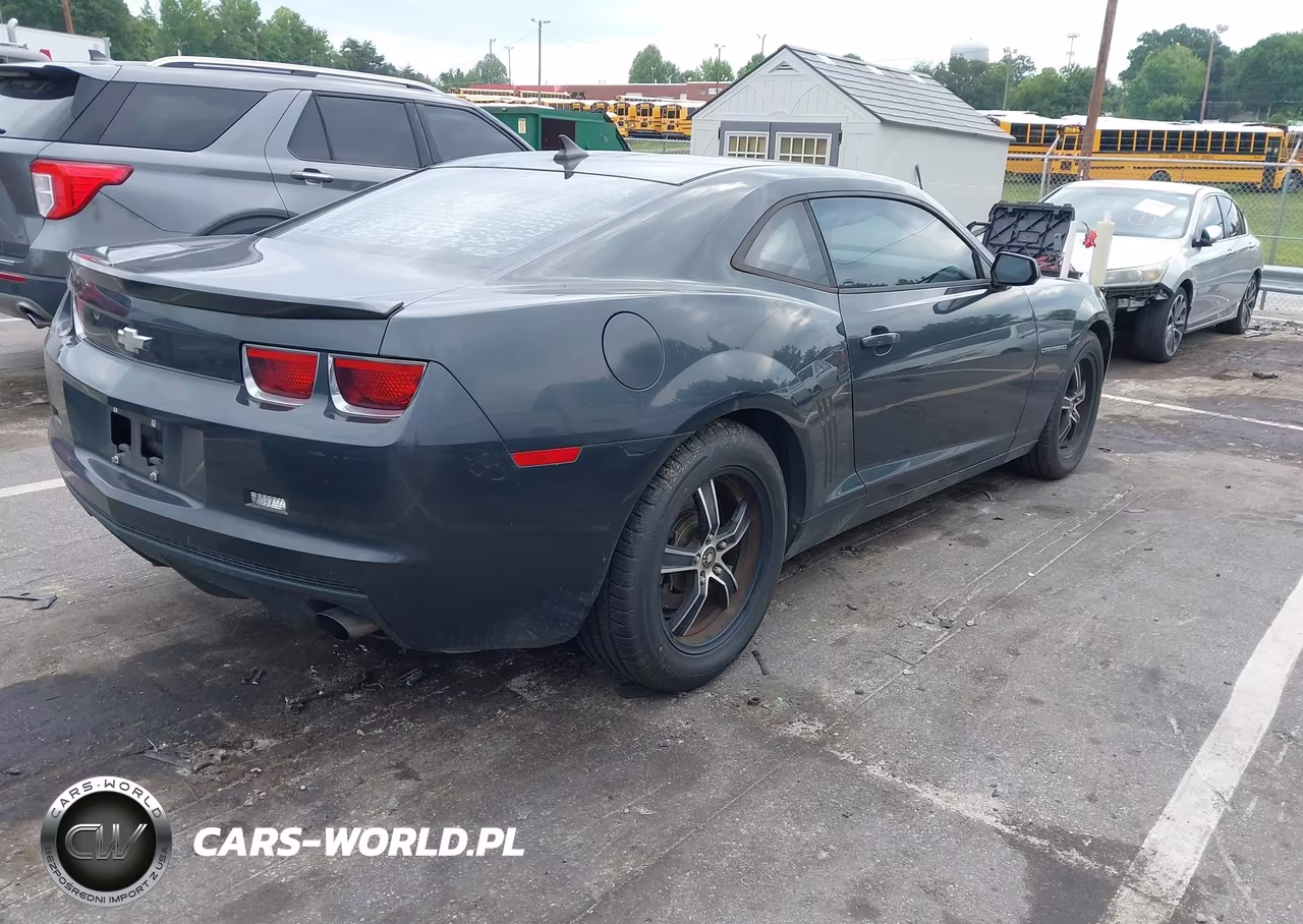 2012 Chevrolet Camaro 2Ls VIN:2G1FA1E31C9180365 - 4