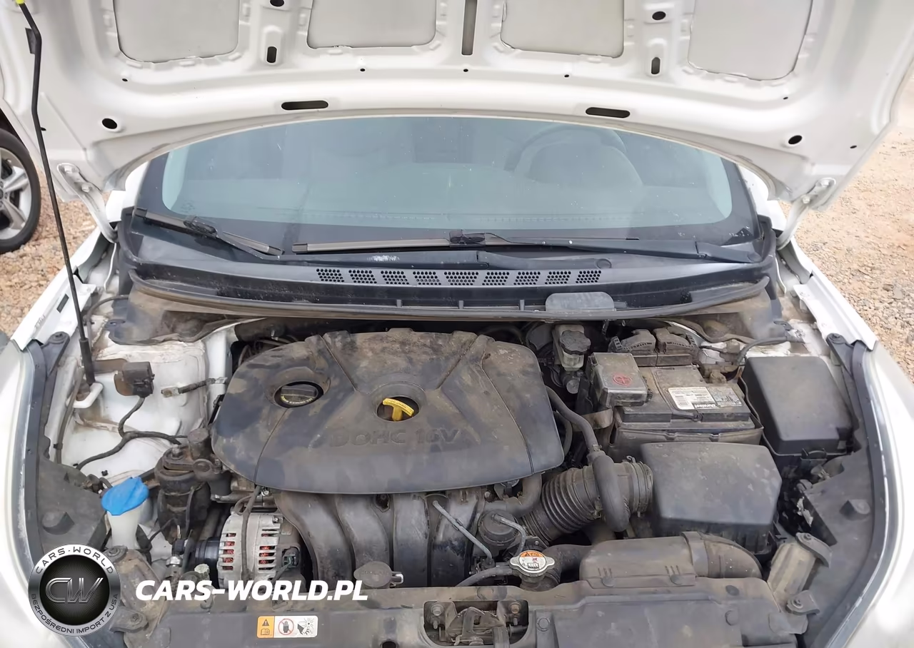 2014 Hyundai Elantra Se VIN:5NPDH4AE7EH510027 - 10