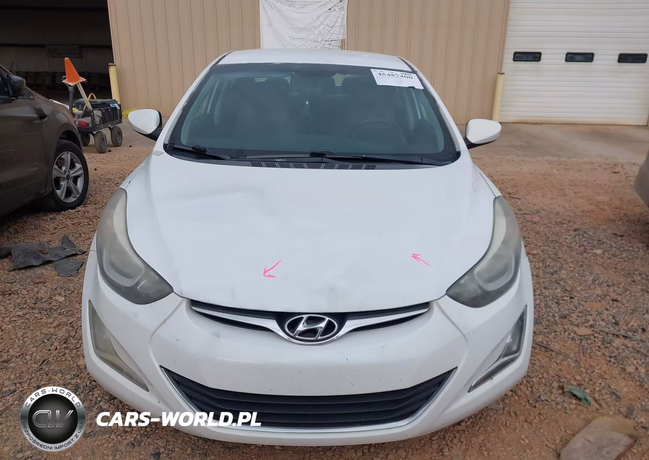2014 Hyundai Elantra Se VIN:5NPDH4AE7EH510027 - 12