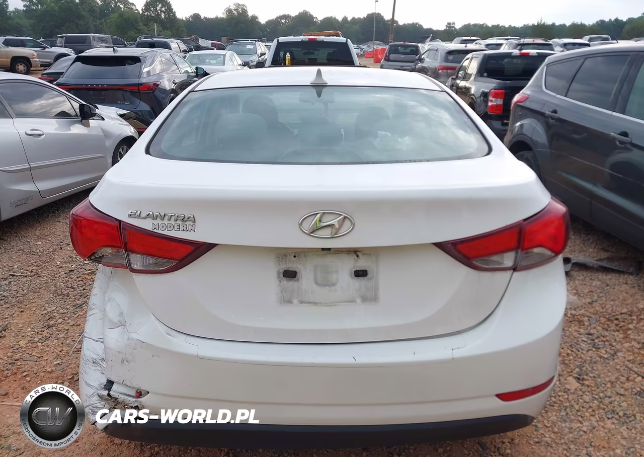 2014 Hyundai Elantra Se VIN:5NPDH4AE7EH510027 - 16