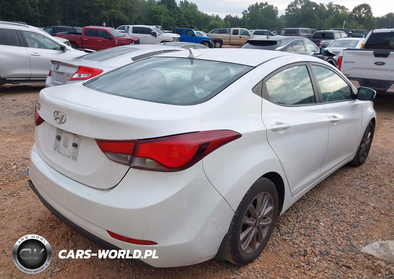 2014 Hyundai Elantra Se VIN:5NPDH4AE7EH510027 - 4