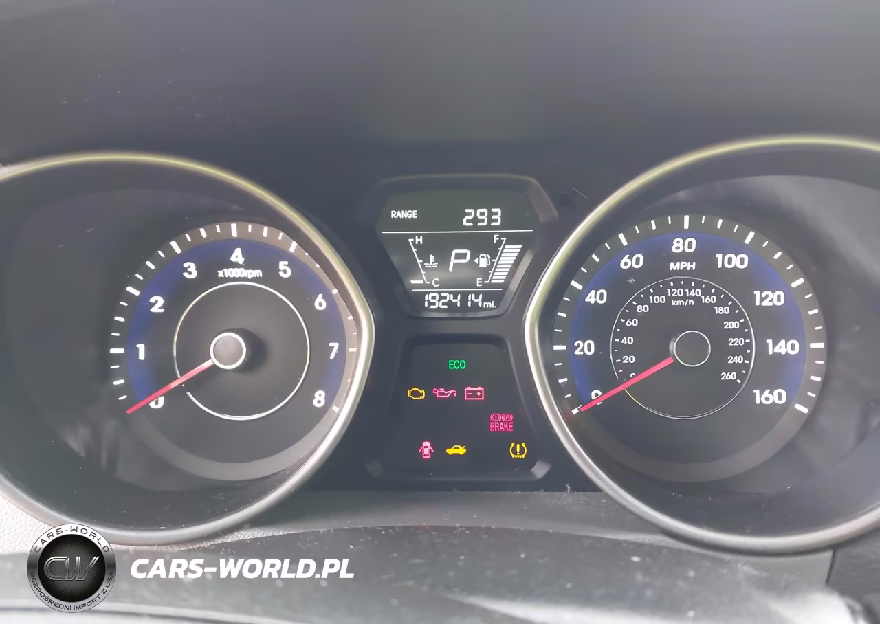 2014 Hyundai Elantra Se VIN:5NPDH4AE7EH510027 - 7