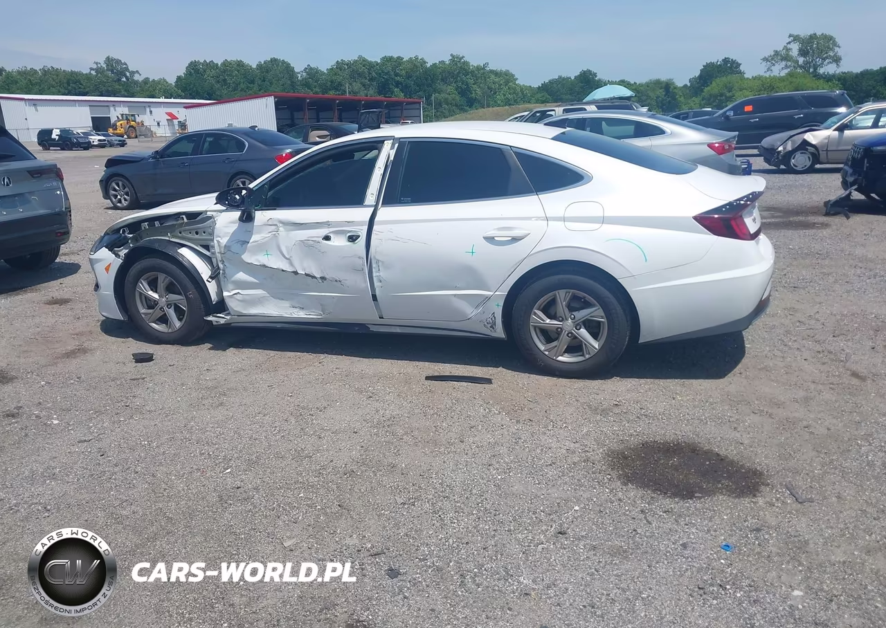 2022 Hyundai Sonata Se VIN:5NPEG4JA8NH133440 - 14