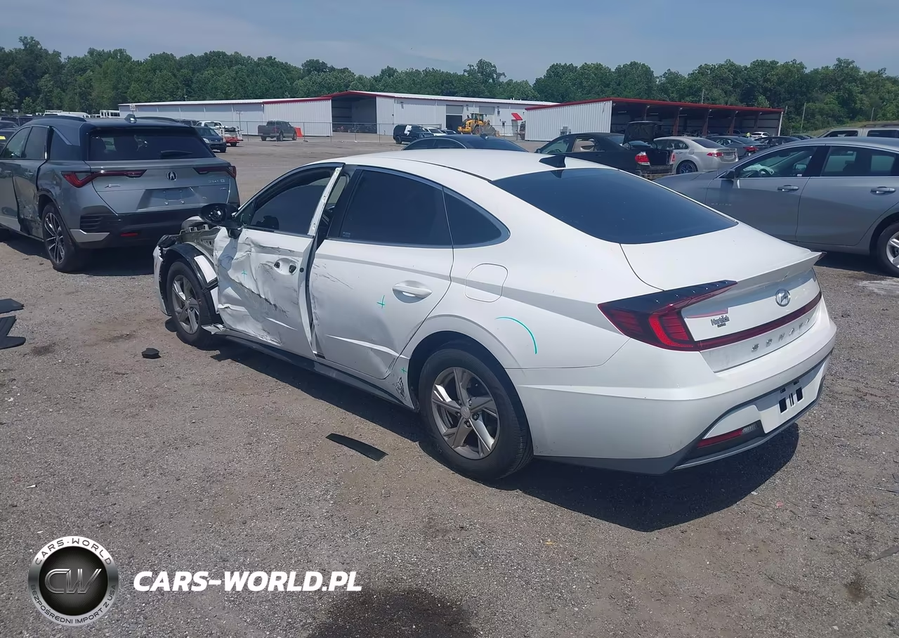 2022 Hyundai Sonata Se VIN:5NPEG4JA8NH133440 - 3