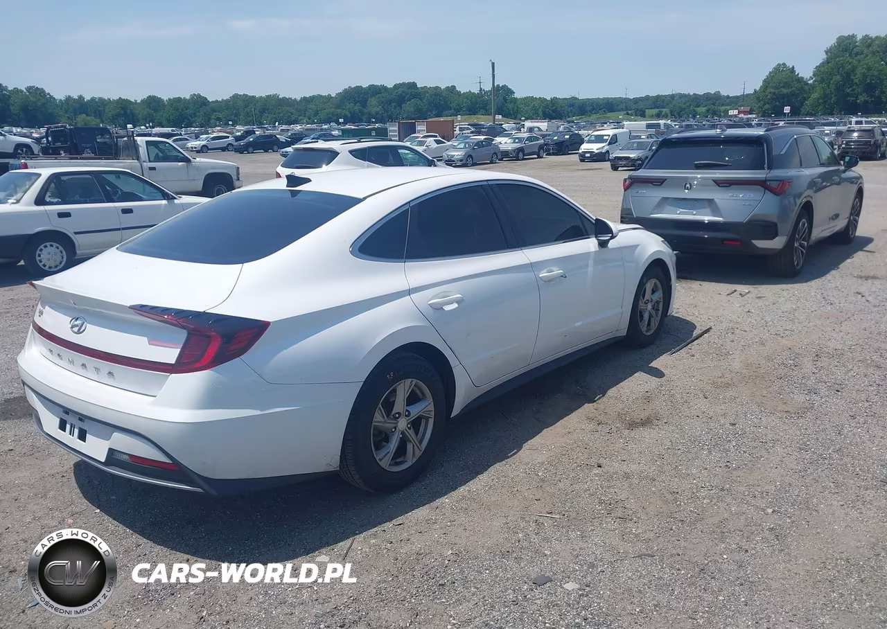 2022 Hyundai Sonata Se VIN:5NPEG4JA8NH133440 - 4