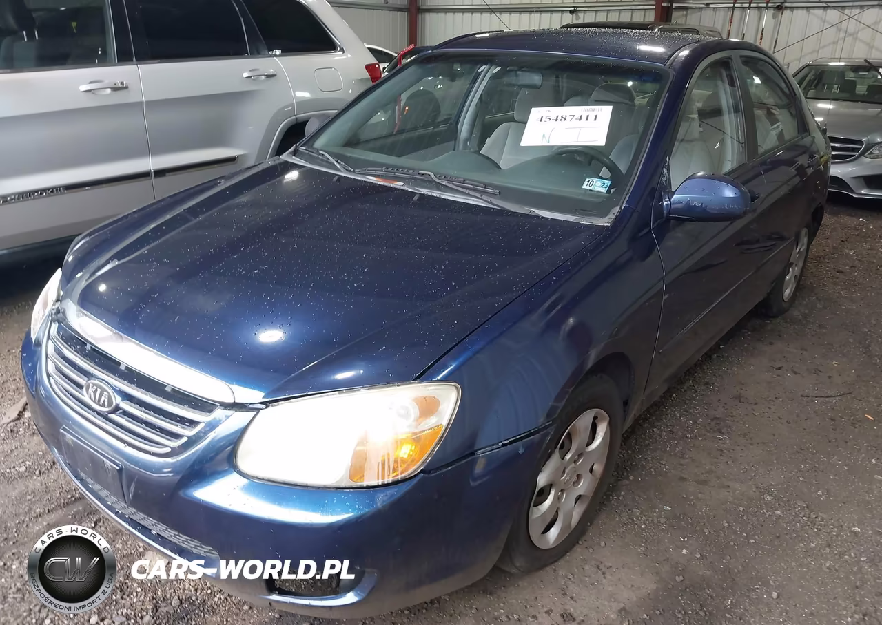 2007 Kia Spectra Ex VIN:KNAFE121975378951 - 2