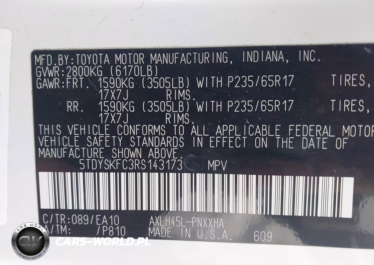 2024 Toyota Sienna Xle VIN:5TDYSKFC3RS143173 - 9