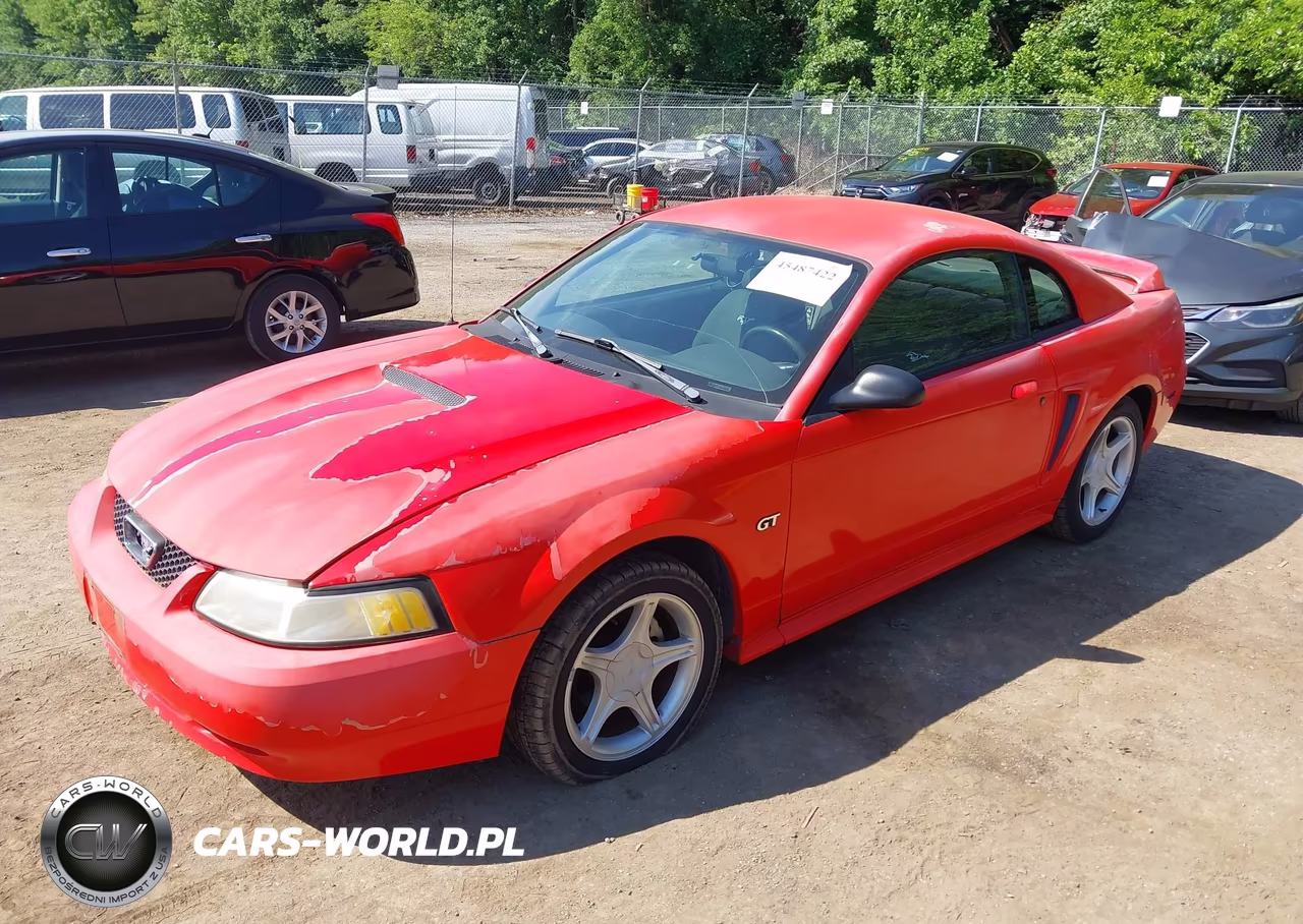 2000 Ford Mustang Gt VIN:1FAFP42X4YF298350 - 2